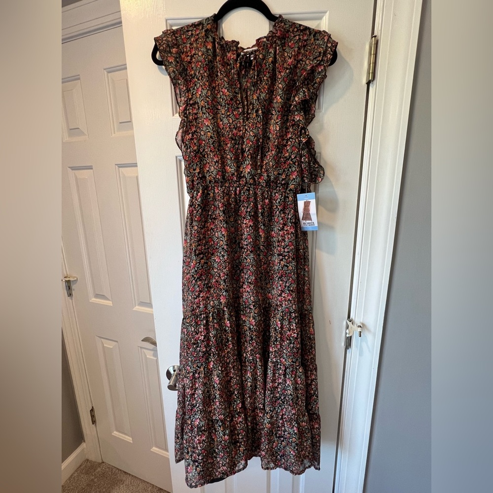 Ditsy Floaty Floral Dress